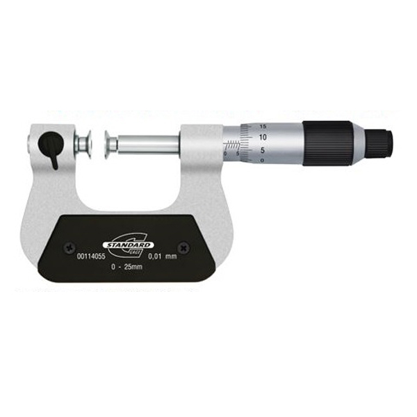 STANDARD 비회전 스핀들 외경 마이크로미터