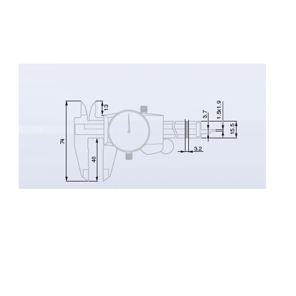STANDARD 다이얼 캘리퍼스