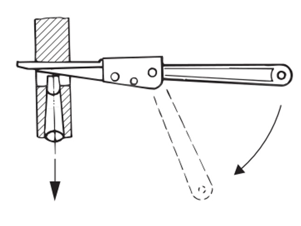 AMF Semi-automatic drill drift 343850
