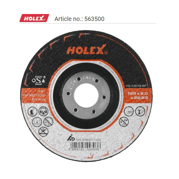 HOLEX CUTTING DISC 563500