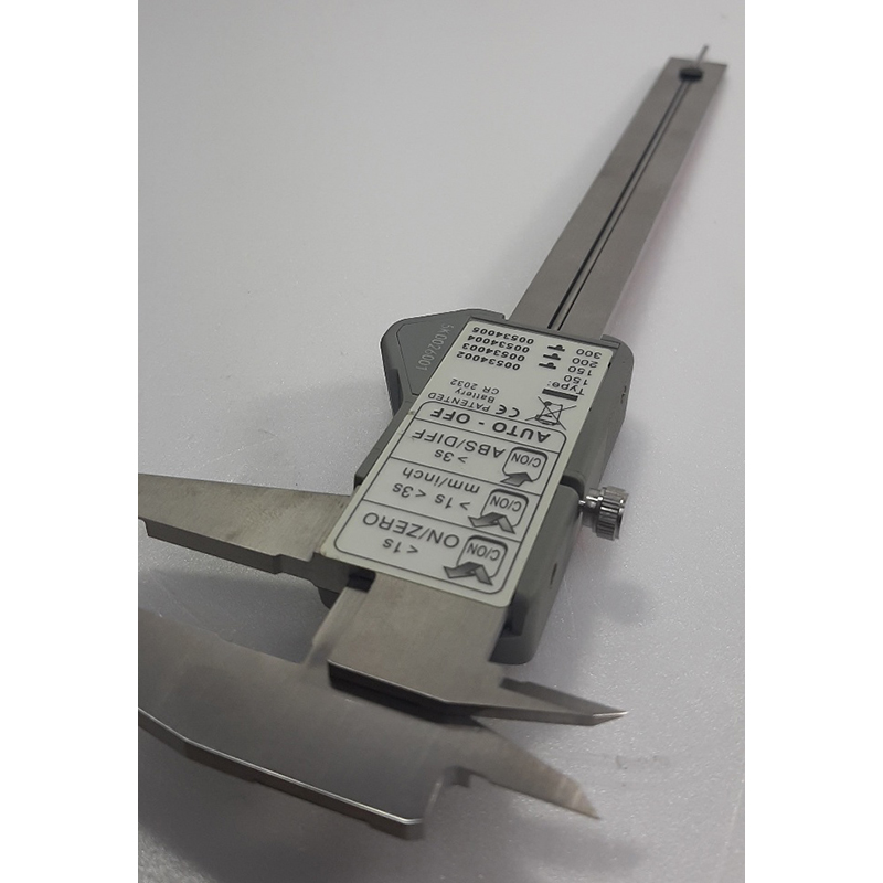 STANDARD 디지털 캘리퍼스 탑라인(롤러 없음)