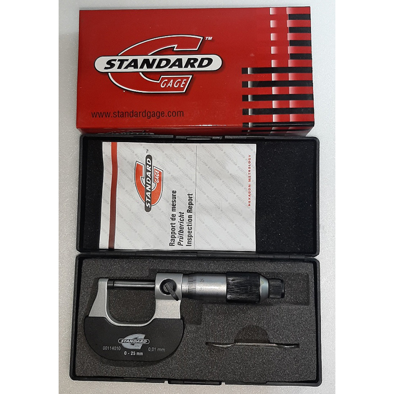STANDARD 마이크로미터 0.01 (0-125mm)