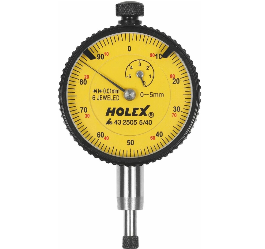 정밀 소형 다이얼 인디케이터 5/40mm (Precision small dial indicator shock-resistant 5/40 mm)