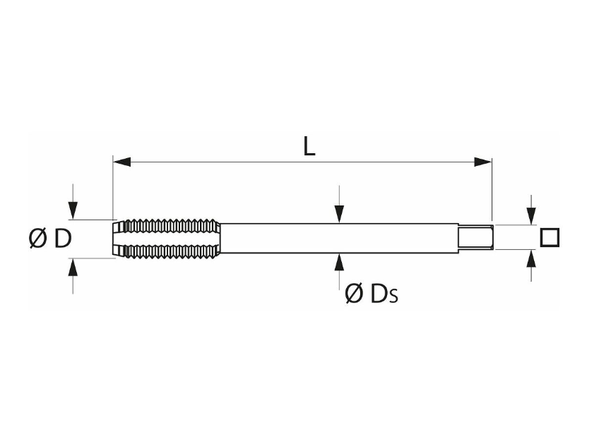 기계 탭 M4 (Machine tap M4)