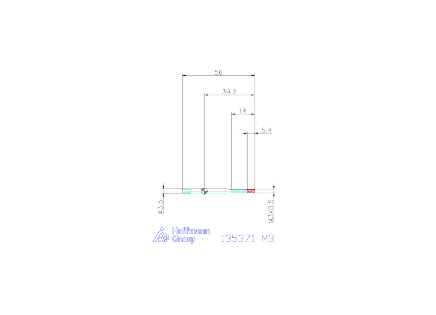 마스터탭 스틸HT 기계탭 HSS-E-PM 폼 C 6HX M3 (Master Tap SteelHT machine tap HSS-E-PM Form C 6HX M3)