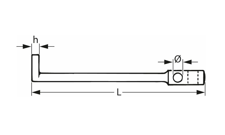 크로우풋스패너 14mm (Crowfoot spanner 14 mm)