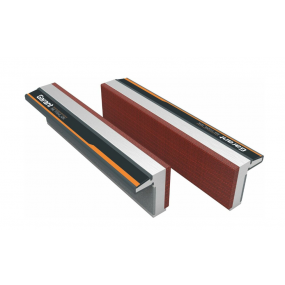 마그네틱 바이스 조스 알루미늄 (Pair of magnetic vice jaws Aluminium / fibre cover, smooth)