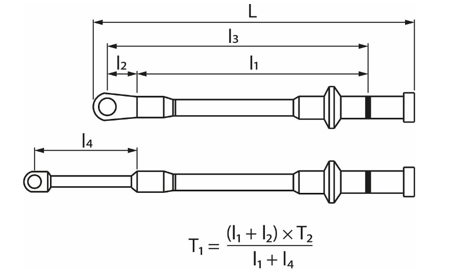 래칫이 있는 토크 렌치 (Torque wrench with ratchet)