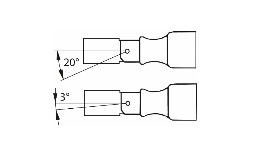스케일이 있는 편향 토크 렌치 (Deflecting torque wrench with scale)